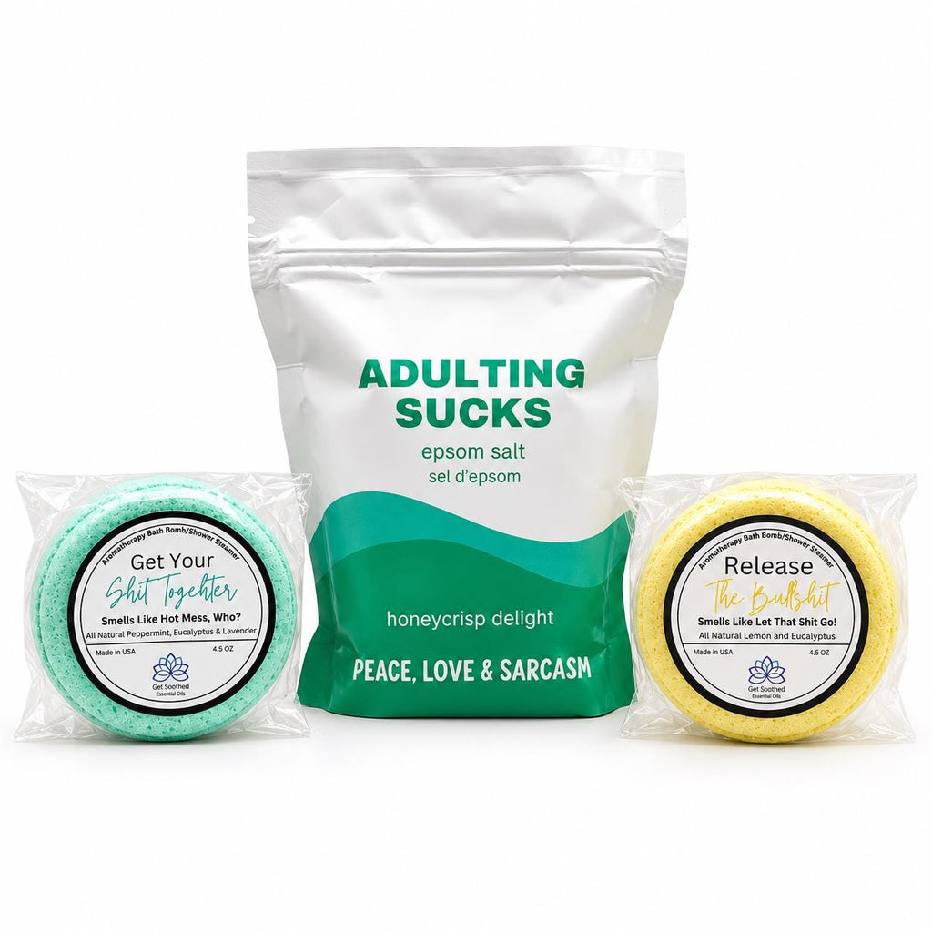 Adulting Sucks Bath Gift Set