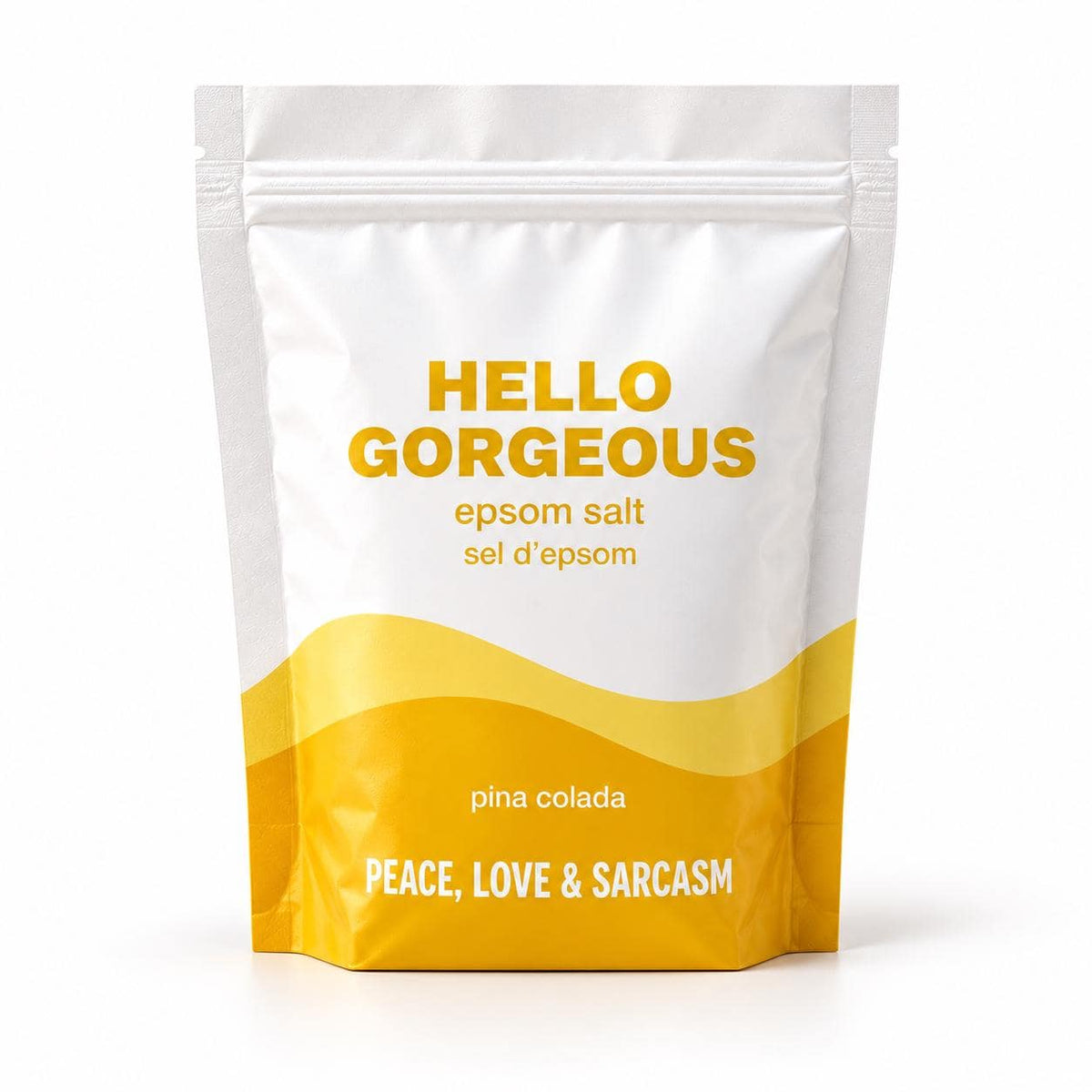 Hello Gorgeous Epsom Salt Bath Soak – Piña Colada