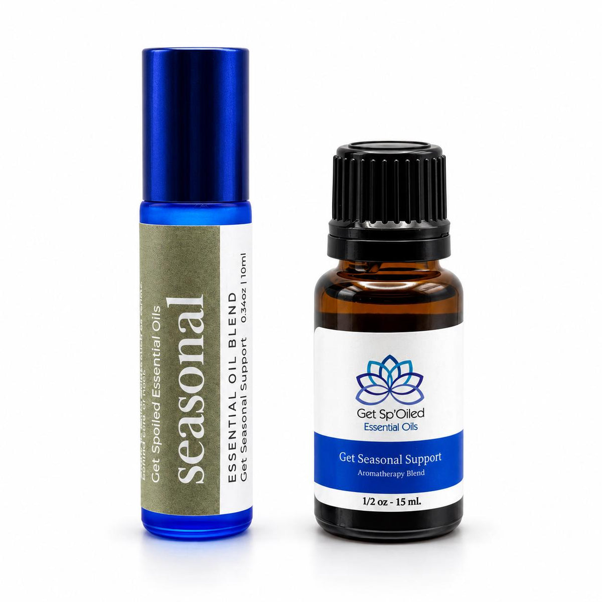 Get Seasonal Support Essential Oil Diffuser & Roll-On Kit