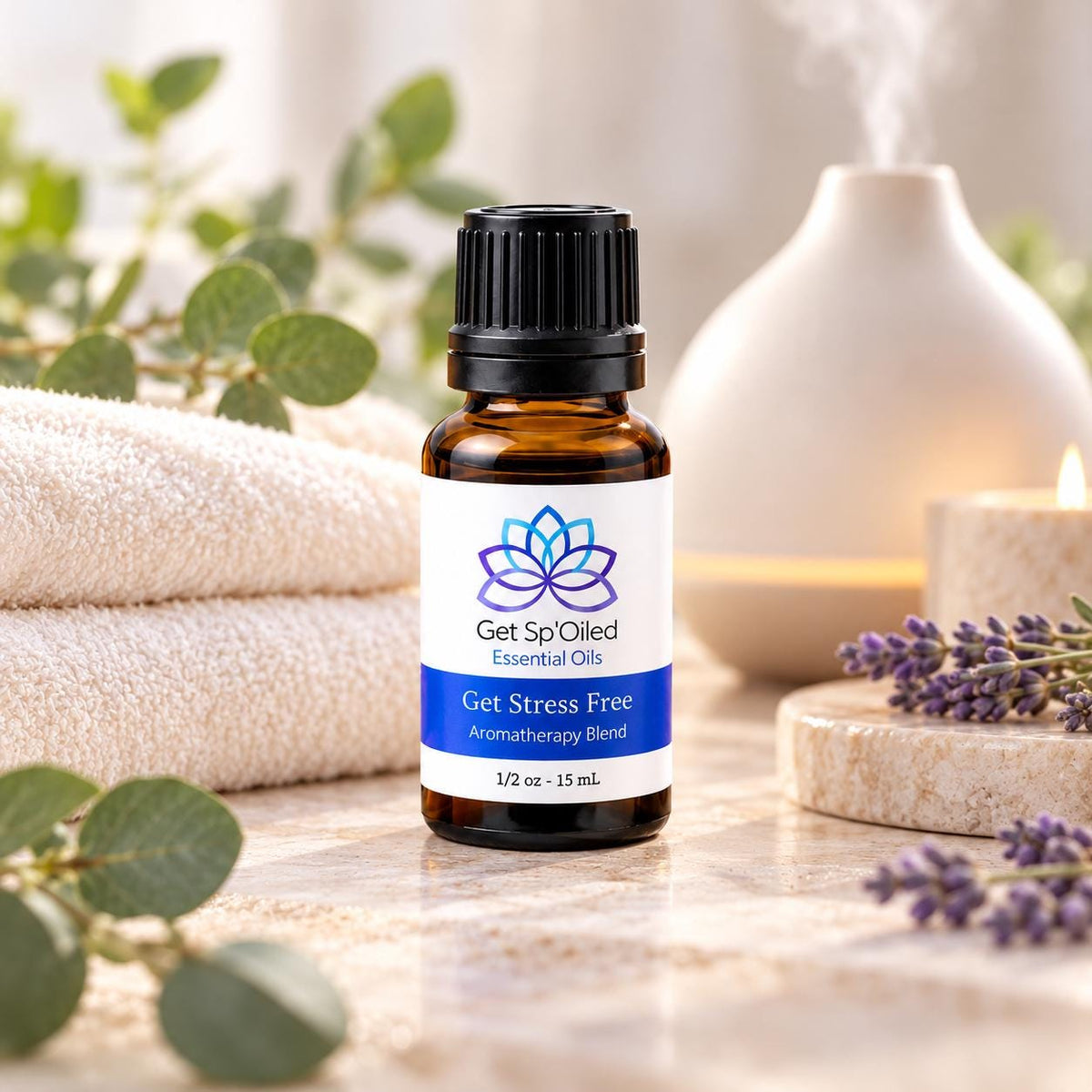 Get Stress Free Essential Oil Diffuser Blend
