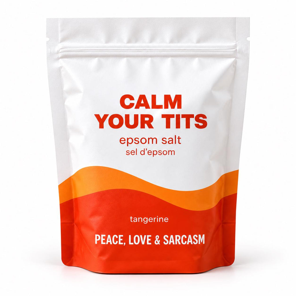 Calm Your Tits Epsom Salt Bath Soak – Tangerine