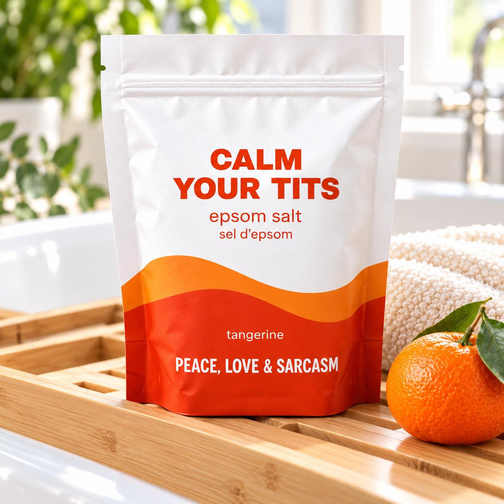 Calm Your Tits Epsom Salt Bath Soak – Tangerine