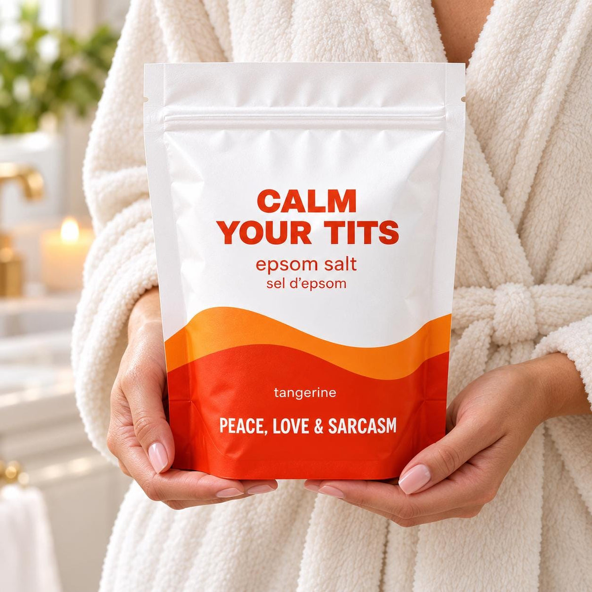 Calm Your Tits Epsom Salt Bath Soak – Tangerine