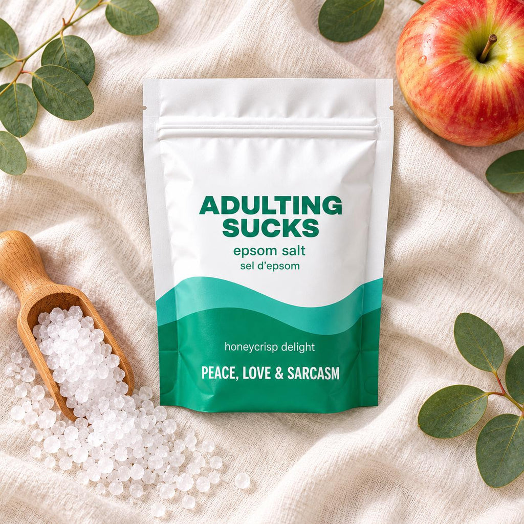 Adulting Sucks Epsom Salt Bath Soak – Honeycrisp Delight