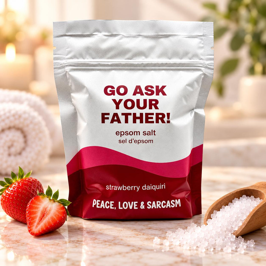 Go Ask Your Father Epsom Salt Bath Soak – Strawberry Daiquiri