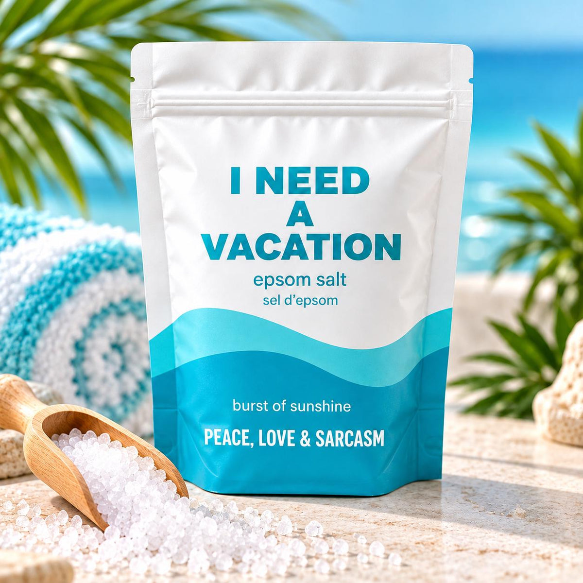 I Need a Vacation Bath Gift Set