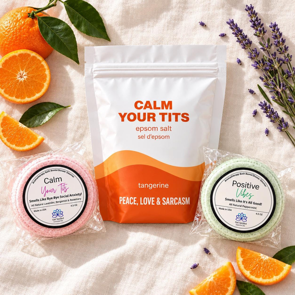 Calm Your Tits Bath Gift Set