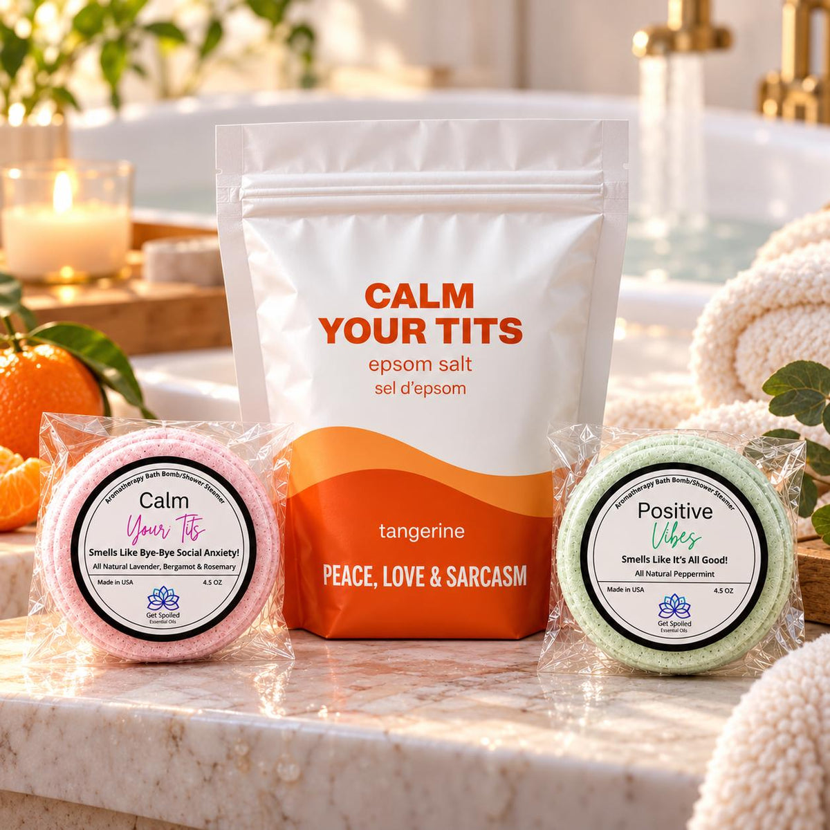 Calm Your Tits Bath Gift Set