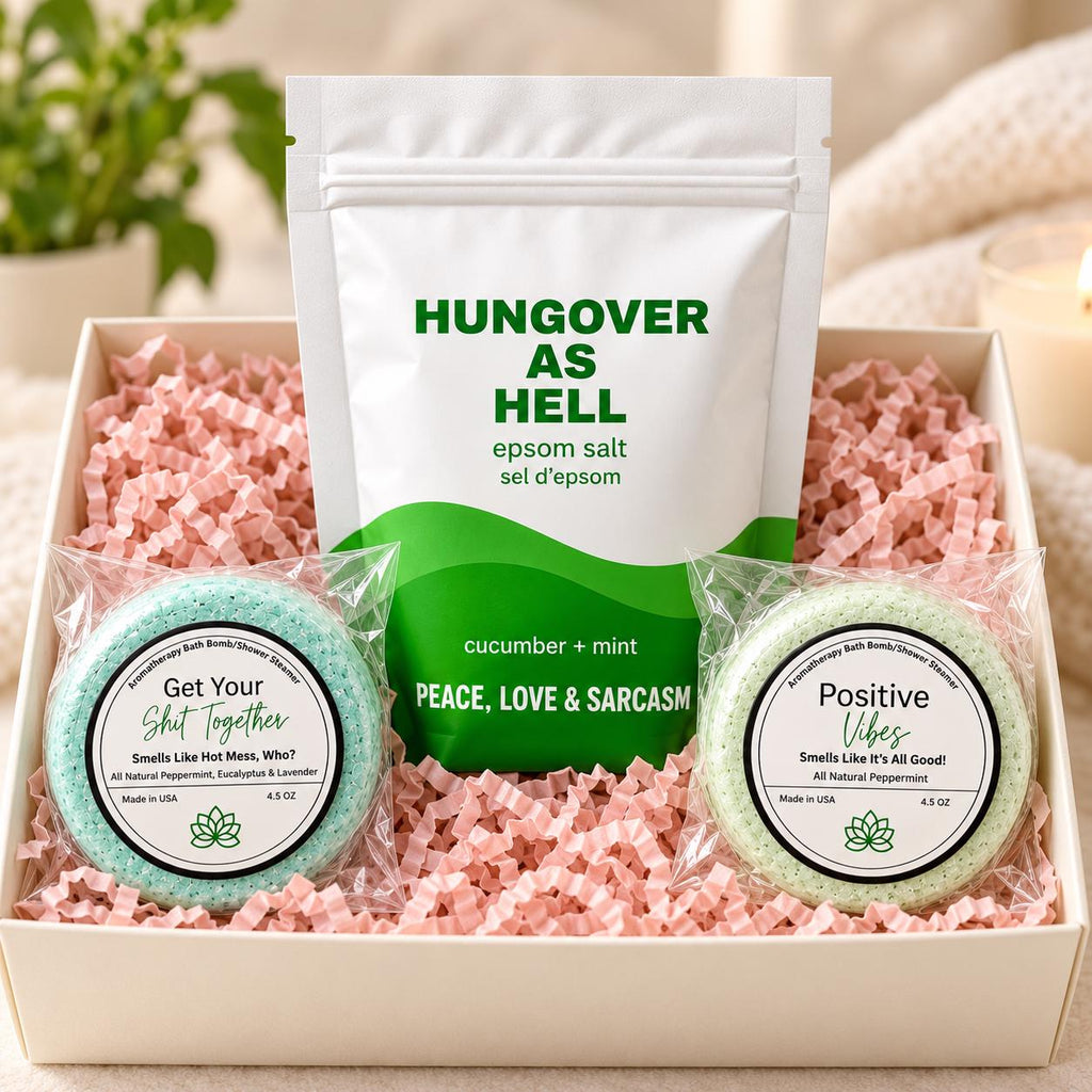 Hungover As Hell Bath Gift Set