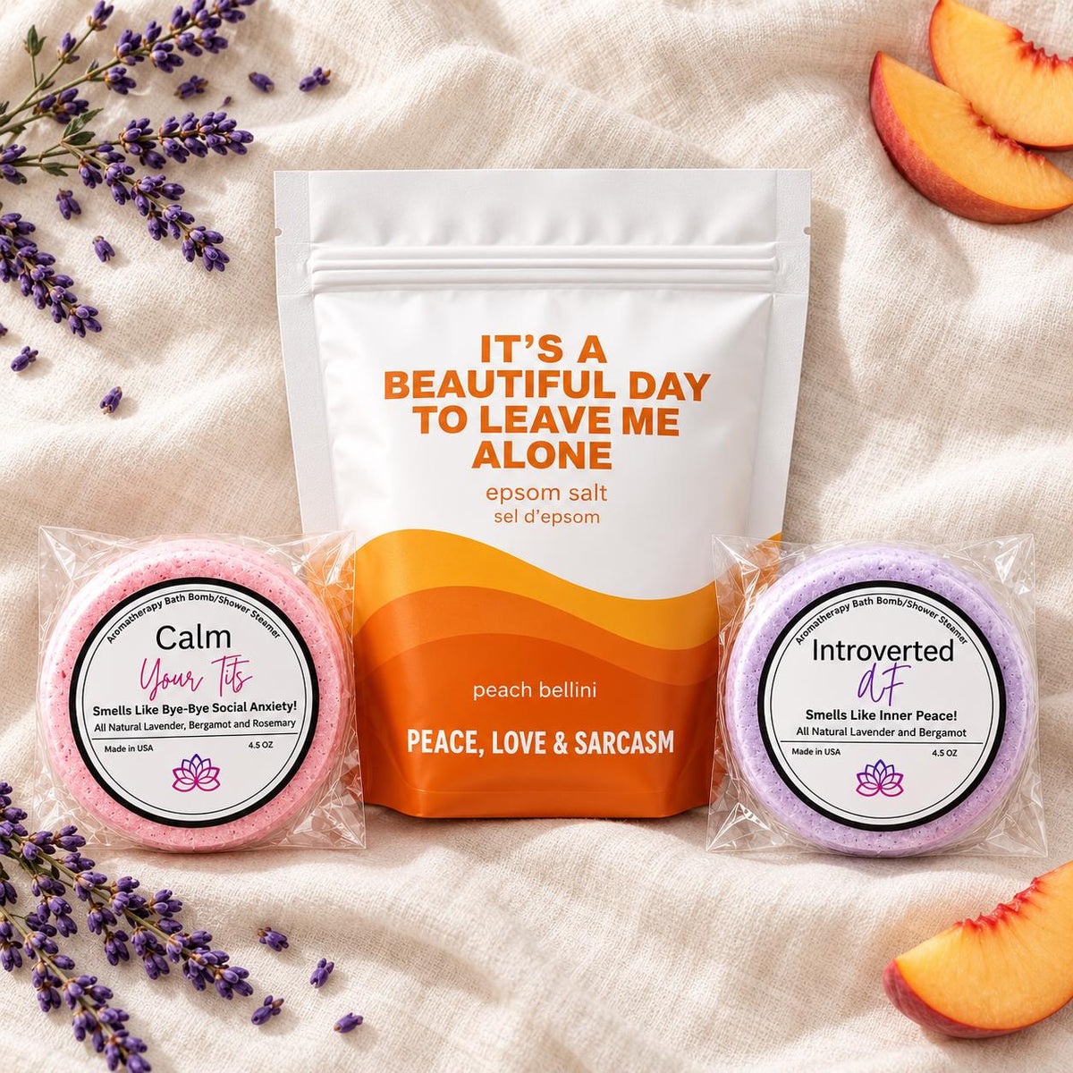 Beautiful Day to Leave Me Alone Bath Gift Set
