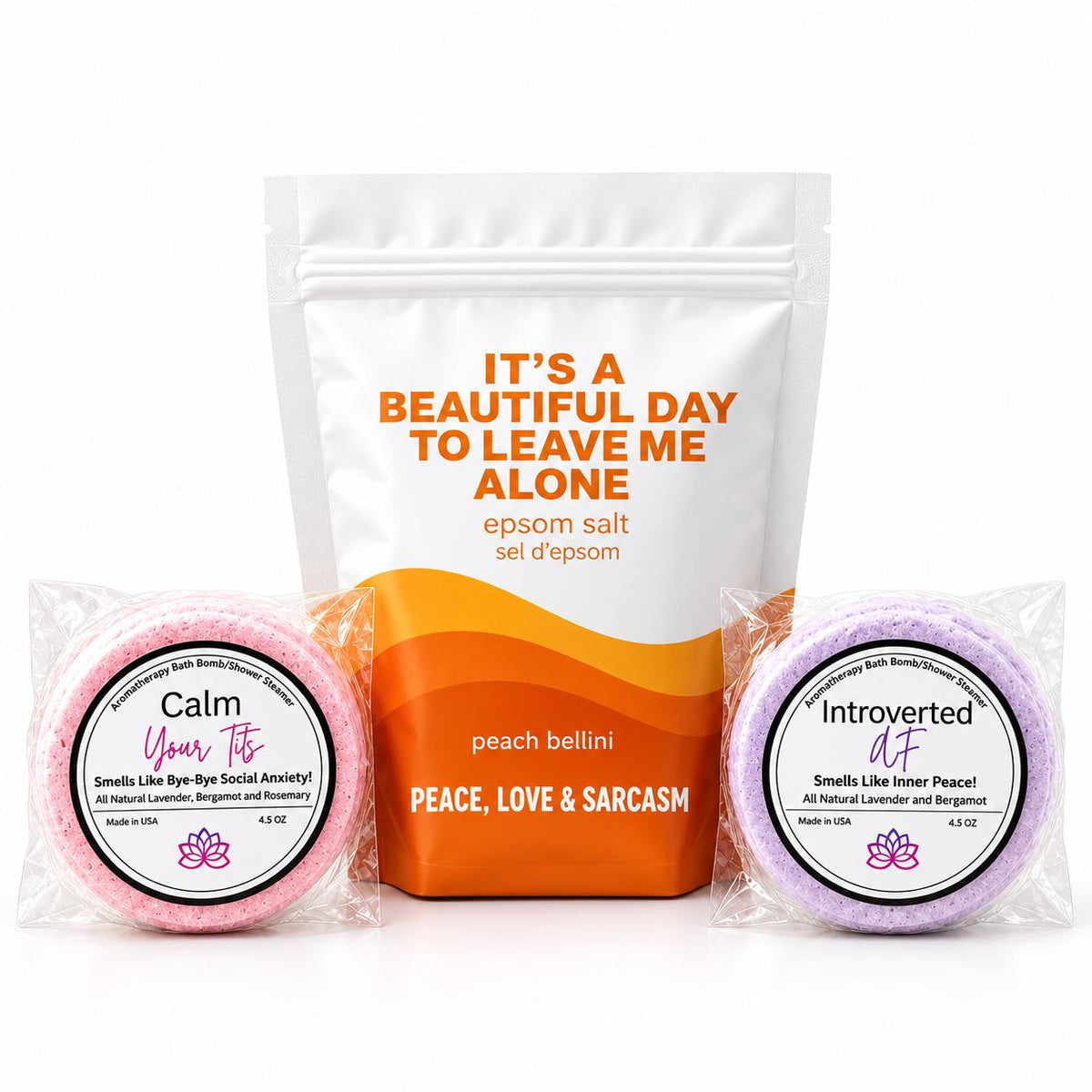 Beautiful Day to Leave Me Alone Bath Gift Set
