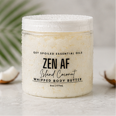 Zen AF Island Coconut Whipped Body Butter