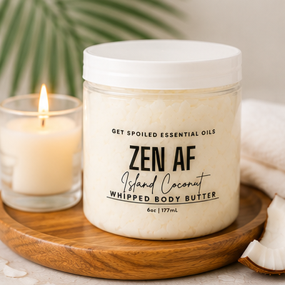 Zen AF Island Coconut Whipped Body Butter