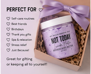 Not Today Lavender Martini Whipped Body Butter