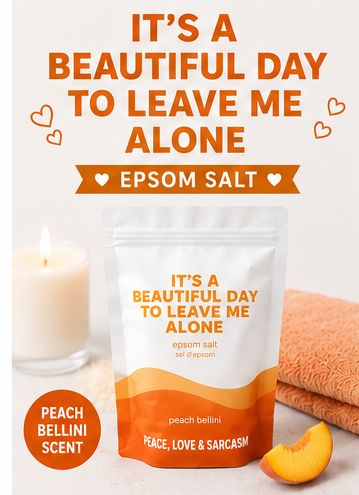 Sassy Epsom Salt Gift Set – Funny Self Care