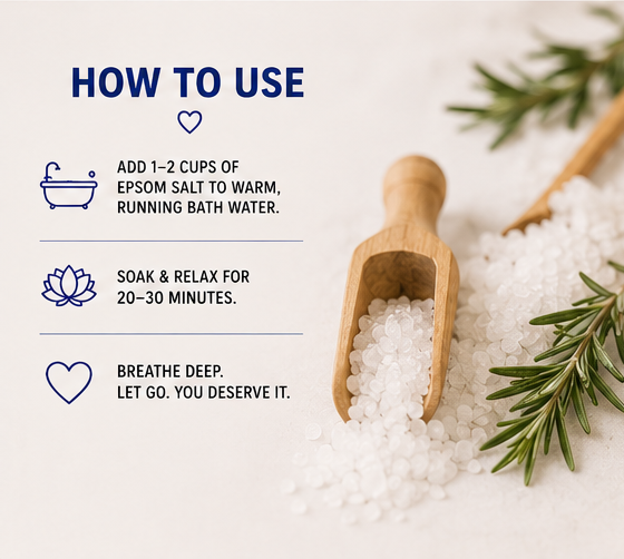 F off I’m taking a Bath Epsom Salt Soak – Sea Salt & Rosemary, Self-Care Gift