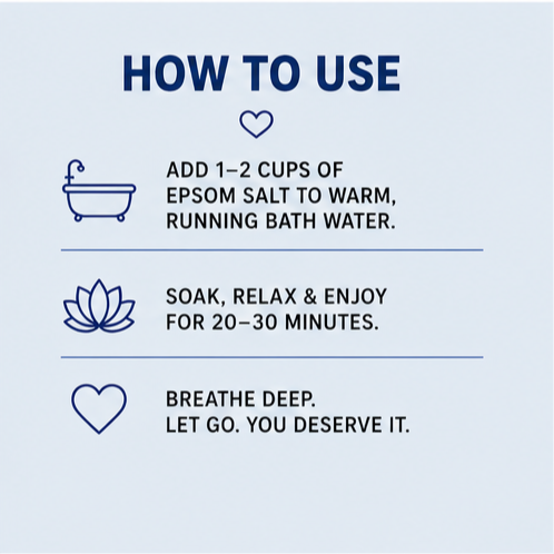 Less Murdery Epsom Salt Soak – Funny Self-Care Bath Gift - Blueberry Bliss Scented